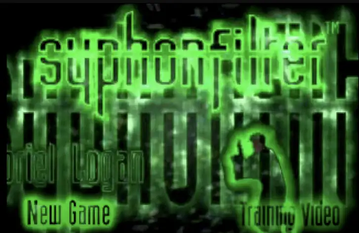 Syphon Filter main menu